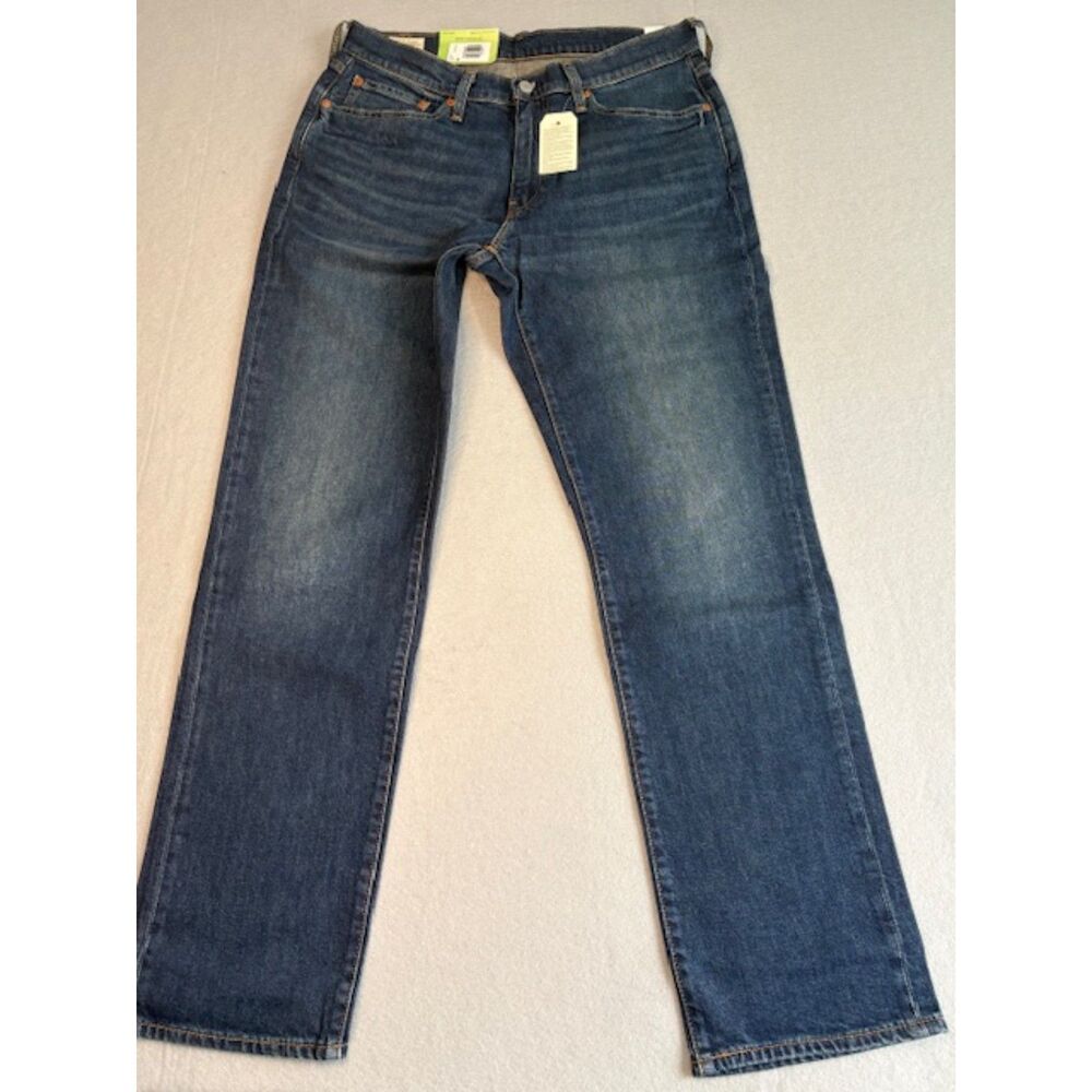 Levi's 541 Men's Athletic Taper Stretch Relaxed Jeans in Dark Blue